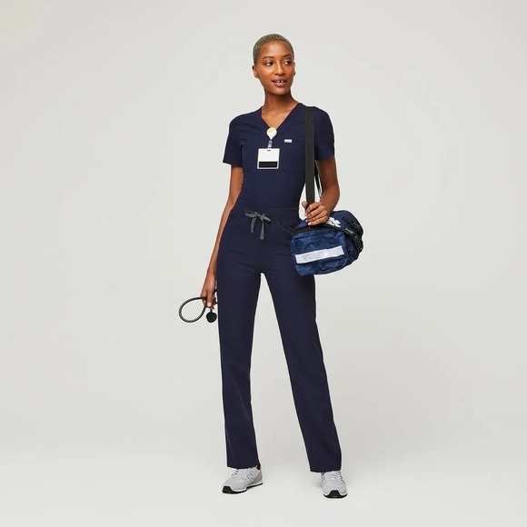 Figs Pants - Figs High Waisted Livingston Scrub Pants Size XXS
